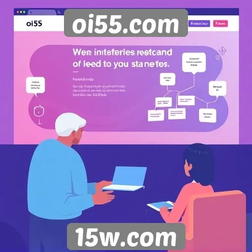 Acessibilidade e usabilidade do site oi55.com