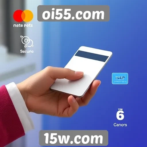 Métodos de pagamento disponíveis no site oi55.com